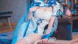 [Cos Collection] Miss Sister cosplay Azur Lane Brilliant Cheongsam · Love Chunri, if there is no acc