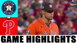 Philadelphia Phillies vs. Houston Astros (11/2/22) WORLD SERIES Game 4| MLB Highlights (Set 7)