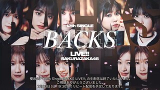 250710 - 12th Single BACKS LIVE!!