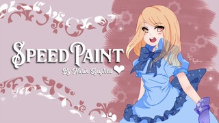 [SpeedPaint] Fancy Maid | Nurin Syafirra