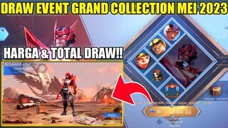 DRAW EVENT GRAND COLLECTION MEI 2023! HARGA DAN TOTAL DRAW SKIN COLLECTOR CLINT - Mobile Legends