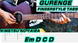 LISA - Gurenge (Fingerstyle Cover) Tabs + Chords