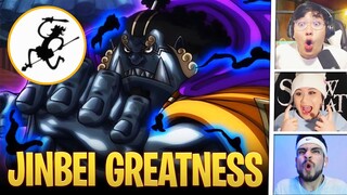 Jinbei vs Who's Who & the Legend of Sun God Nika | One Piece Episode 1040 Reaction Mashup