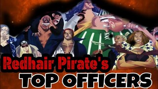 Kilalanin ang Top Officers ng Redhair Pirates (Name Revealed) | One Piece Tagalog Discussion