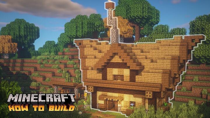 Minecraft: How to Build a Simple Rustic House (Quick Tutorial)