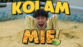 BIKIN KOLAM RENANG MIE !! TER BESAR DI DUNIA !!
