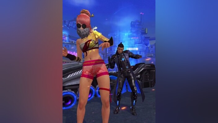 จีบได้ป่าวคนข้างหลัง                                   freefire ผู้หญิงติดเกม อย่าปิดการมองเห็นหนู