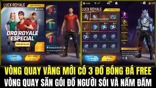 VÒNG QUAY VÀNG MỚI CÓ 3 ĐỒ BÓNG ĐÁ FREE, VÒNG QUAY SĂN GÓI ĐỒ NGƯỜI SÓI VÀ NẤM ĐẤM XIỀNG XÍCH MỚI