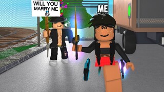 I Become a RICH CNP, and SLENDER Has a CRUSH on Me..(Murder Mystery 2)