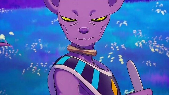 Shenlong: Hãy nói cho ta biết điều ước của ngươi. Goku: Hãy cho ta sức mạnh để đánh bại Beerus!