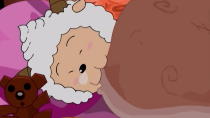 Lazy Sheep, isn't it too much for you to wet the bed in someone else's house? !