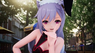 [MMD.3D]Genshin Impact: Keqing Menari di Jalanan