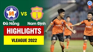 Highlights Đà Nẵng vs Nam Định | Đôi công nghẹt thở - cản phá tuyệt vời - siêu phẩm cuối trận
