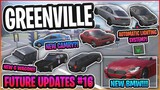 Greenville Future Updates #16 || Greenville ROBLOX