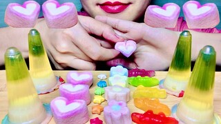 Chị Đu Đủ| ASMR Ăn Kẹo Mashmallow, Kẹo Dẻo Cá Sấu, Kẹo Ngôi Sao, Thạch