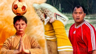 Shaolin Monk's Forbidden football Technique | Shaolin Soccer | CLIP