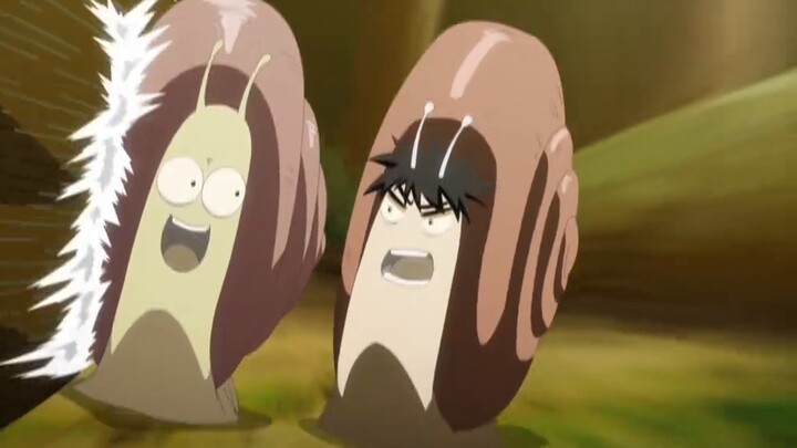 Ba con ốc sên chạy đua, và đột nhiên tuyết tràn ra