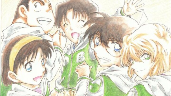 [Detective Conan/Young Detective] 70 photos of the young detective team