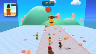 Red Green Light Robot Survival Play Squid Party Trailer 4