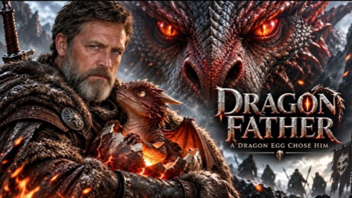 A Dragon Egg Chose Him as Father | DRAGON FATHER | Full Fantasy Movie 4K