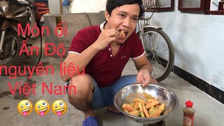 Tín Vlog TV - trải nghiệm món Ổi đặc sản đường phố Ấn Độ dùng nguyên liệu Việt Nam- Ẩm thực