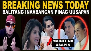 ITO ANG BALITA NGAYON SENTOR IMEE MARCOS VPSARA DUTERTE REACTION VIDEO