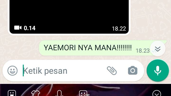 YAEMORI NYA MANA COK