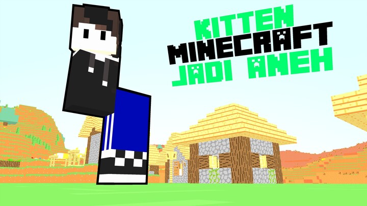 Permainan Animasi kittengeming kotak bersama emon?! Minecraft #33