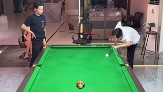 不好意思 摆球！！！#台球是一种生活 #台球