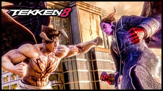 Tekken 8 - Jin vs Kazuya Boss Fight (PS5)