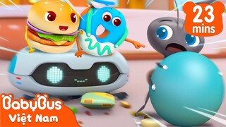 Chạy thoát khỏi những chú kiến | Hamburger và những người bạn | Hoạt hình thiếu nhi | BabyBus