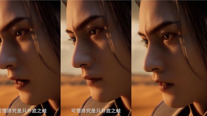 Comparison of Wang Chan's three versions of dubbing