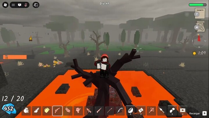 El MÁXIMO nivel de la clase GUNSLINGER en 99 Noches en el Bosque_ el arma más ro