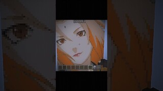 lady tsunade😲make arts minecraft[]Naruto[] #minecraft#art#anime#saitama #minecraftbuilding#shorts