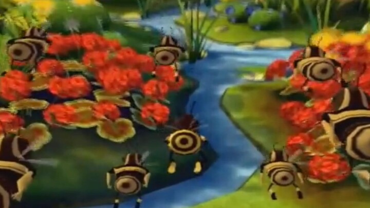 Lebah Kecil di Dunia Bunga