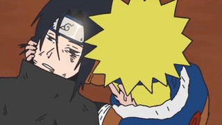 Jiraiya đấu với Itachi và Kisame