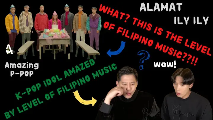 K-Pop idol amazed by level of Filipino Music [ALAMAT - 'ILY ILY' ft. Lyca Gairanod]