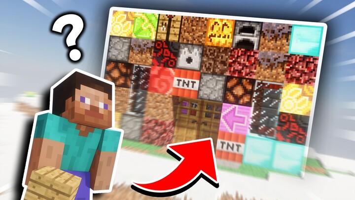 ให้ผู้เล่นคลิกขวาเพื่อวางบล็อกสุ่ม! มือใหม่หัดสร้างบ้าน: ???