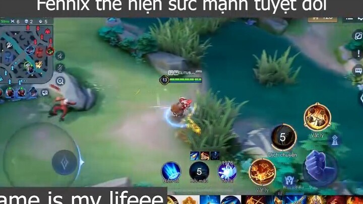 Fennix thể hiện sức mạnh tuyệt đối p3 #gameismylifeee