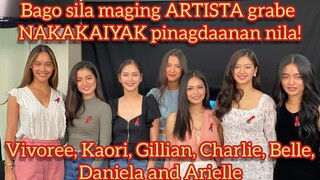 Grabe PINAGDAANAN nila bago maging ARTISTA! Vivoree, Kaori, Jillian, Charlie, Daniela, Belle, Ariell