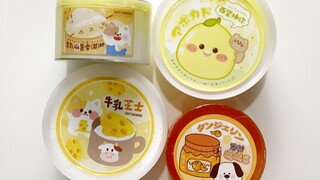 陶艺家的新品：发财橘橘酱、西望柚你、牛乳芝士、豆乳麻薯冰淇淋。