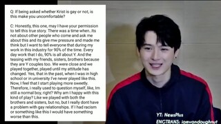 Krist Perawat Interview ENG (Singto Prachaya apology ) #คริสสิงโต