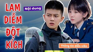 Nhậm Gia Luân đồng hành cùng Trần Tiểu Vân trong LAM DIỄM ĐỘT KÍCH 蓝焰突击