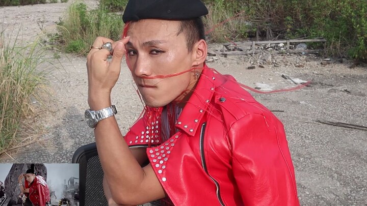 يُعيد جي دراغون من نورث إيست إنتاج فيديو كليب أغنية 【BIGBANG】FANTASTIC BABY بشكل رائع