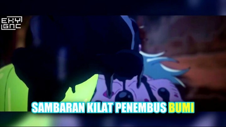 Sambaran Kilat Penembus Bumi