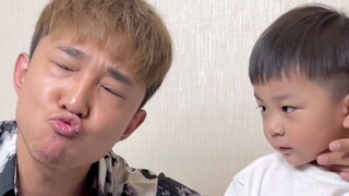 Son: What's this guy doing?