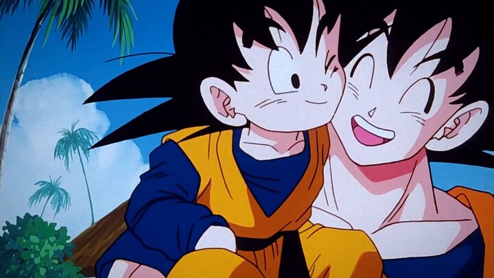 Why does Goten look just like Goku?