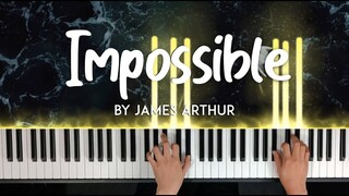 Impossible by James Arthur piano cover  | lyrics + sheet music