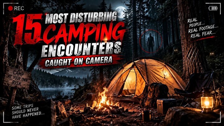 15 Most Disturbing Camping Encounters Caught on Camera