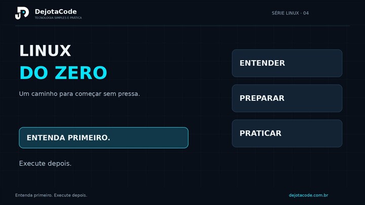 Linux do Zero: um caminho para começar sem pressa